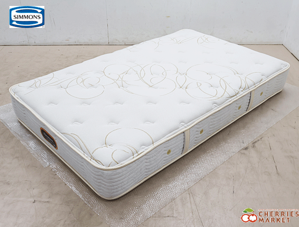 ◆展示新同品◆ Simmons シモンズ ビューティレスト プレミアム ゴールデンバリュー セミダブルベッド マットレス 22万
