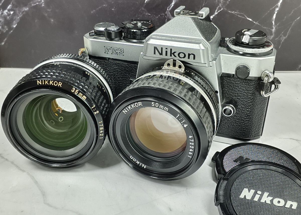 【動作確認済・露出計OK】Nikon ニコン FE Ais 50mm F1.4 動作確認済・露出計OK】Nikon ニコン FE Ais 50mm F1.4 動作確認