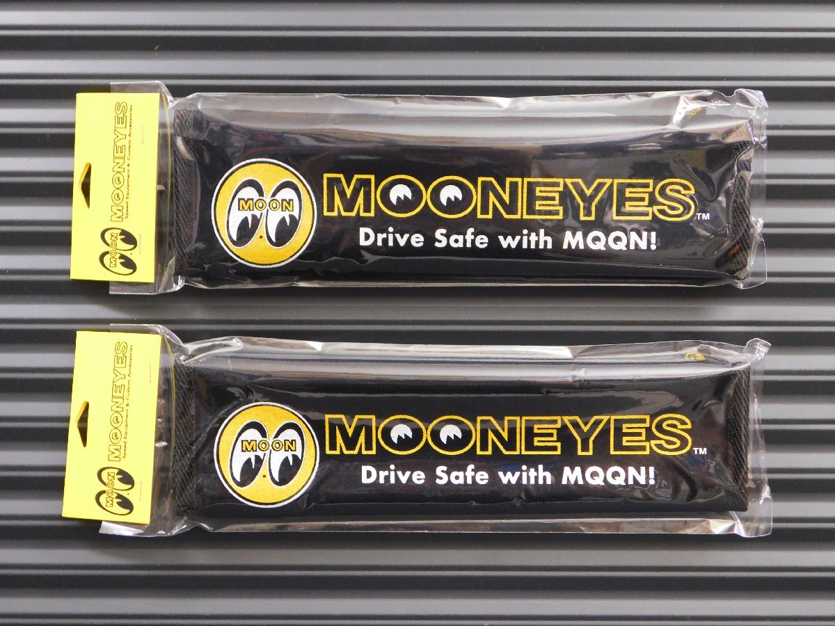 * стоимость доставки \185*[MOONEYES* moon I z]*{MOON ремень безопасности покрытие |2 шт. комплект } MGC216BK I мяч 