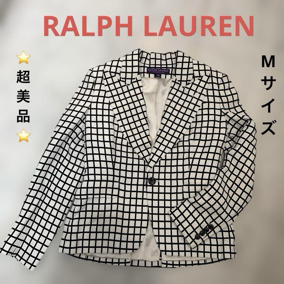★超美品★Ralph Lauren テーラードジャケット 格子柄　チェック　M_画像1