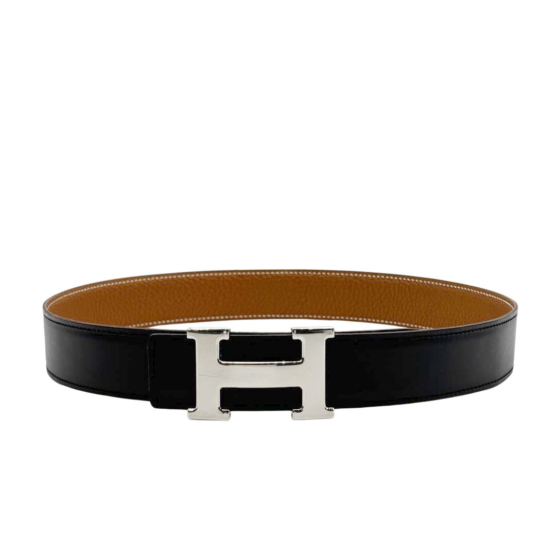美品 エルメス ボックスカーフ コンスタンス Hベルト 70 ブラック Yahoo!オークション - HERMES エルメス Hベルト コンスタンス 70