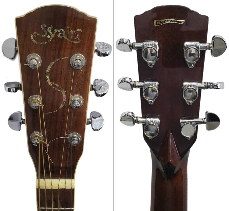 S.Yairi ヤイリ エレクトリック アコースティック ギター YE-40 BKB エレアコ ソフトケース付属 【中古】 32506R27_画像6