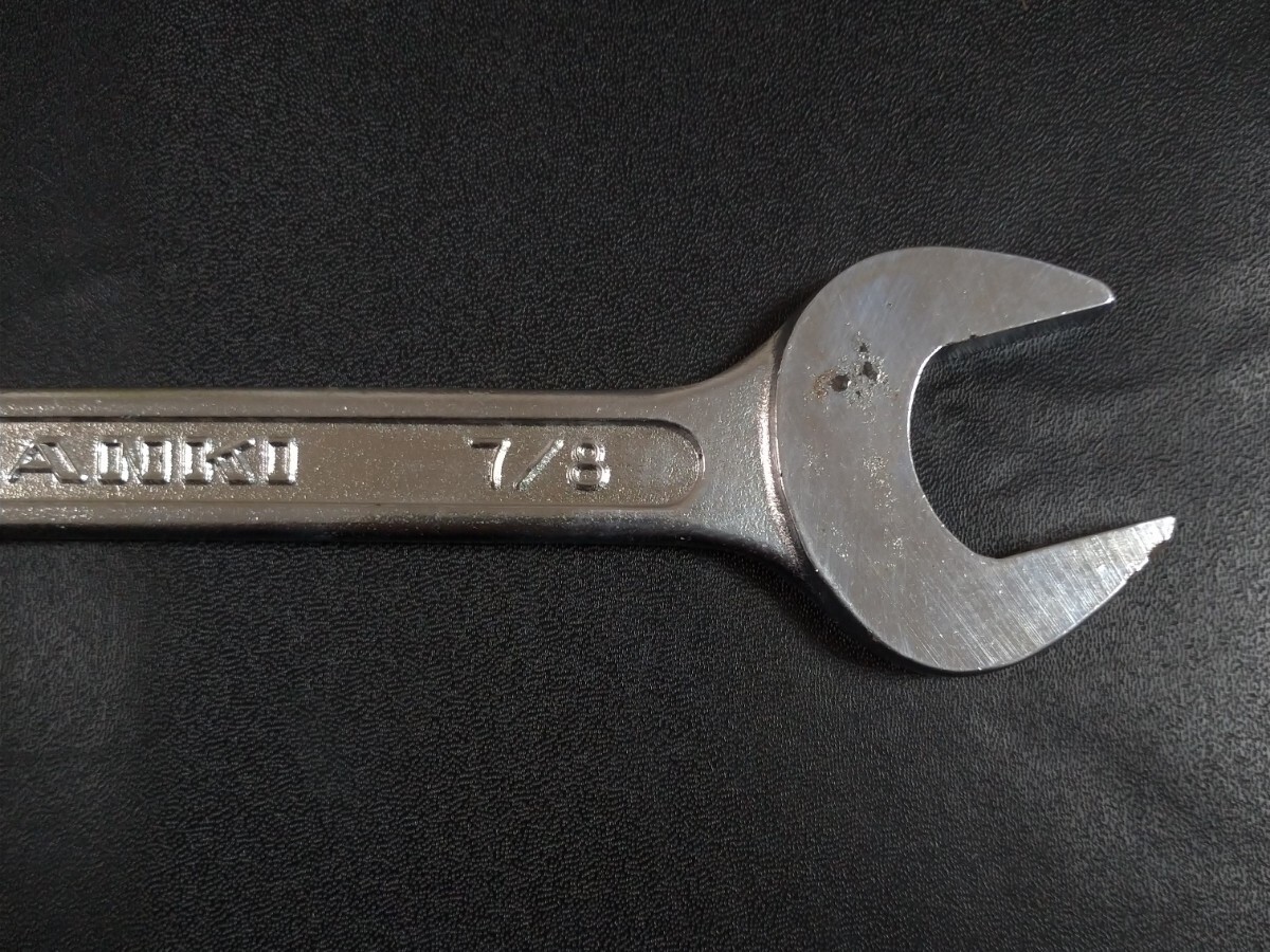 солнечный kiSANKI дюймовый инструмент гаечный ключ 25/32 - 7/8 Ame машина Harley обслуживание .