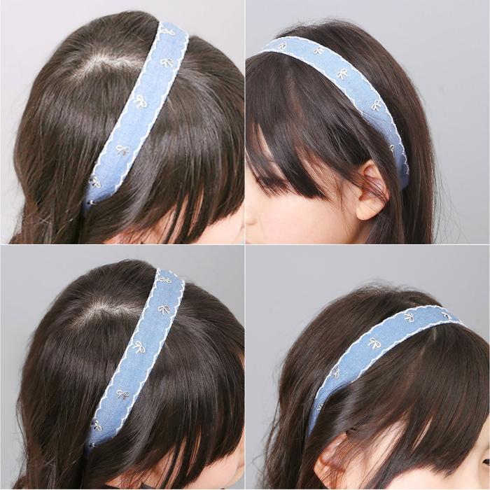 ☆ ブルー ☆ RORA ローラ ルーシー カチューシャ RORA カチューシャ 太め ローラ ルーシー ヘッドドレス ヘアアクセサリー 髪飾り_画像7