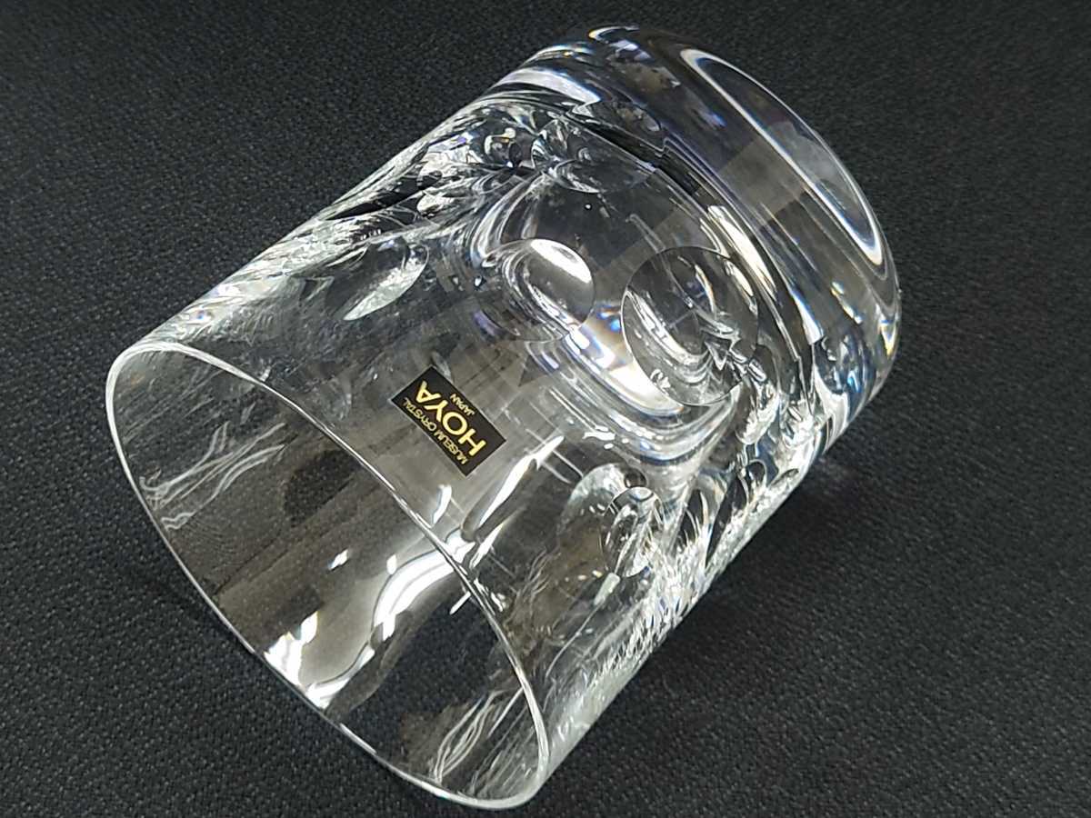 即決！ ホヤ(HOYA)最高級(jí)(MUSEUM CRYSTAL)クリスタルグラス「ロックグラス」(新品)