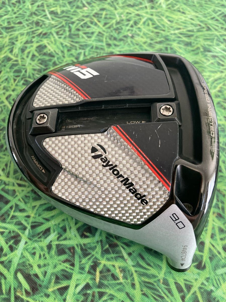 送料無料 TaylorMade(テーラーメイド)M5 1W ヘッド・カバー
