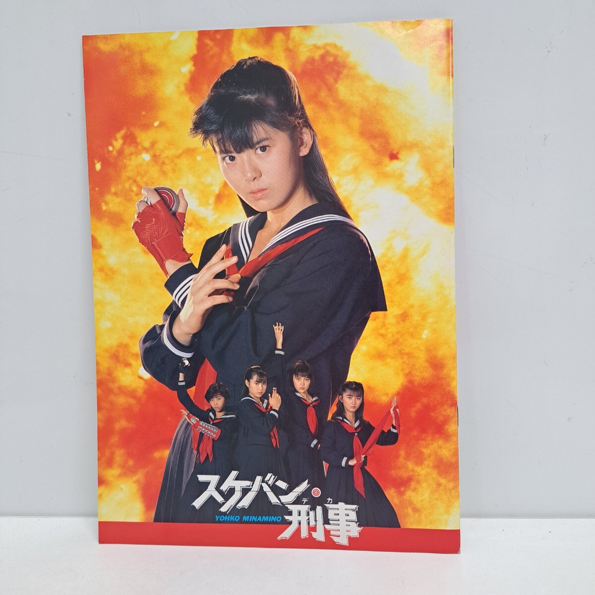 南野陽子さん スケバン刑事 ブック 下敷き 映画チラシ等 ☆希少 スケバン刑事 パンフレット/下敷き/シール セット まとめ