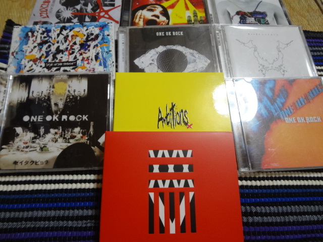 送料無料 即決 ONE OK ROCK アルバム CD 全10枚セット 初回盤 CD+DVD　通常　1st-10th　ワンオク　