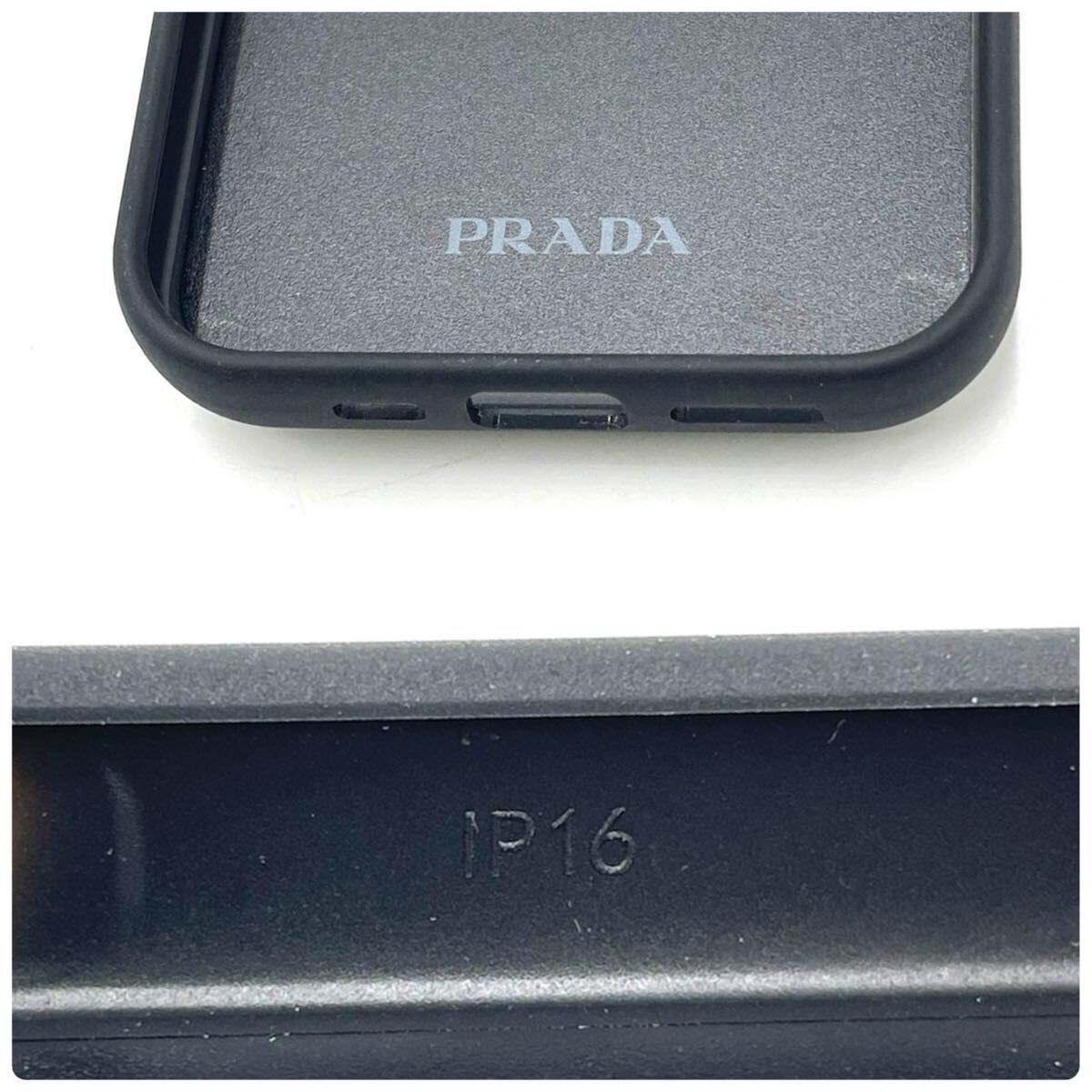 未使用級 PRADA プラダ 三角ロゴ マネークリップ サフィアーノ ID搭載 現行品/未出品級 PRADA プラダ スマホケース iPhoneケース