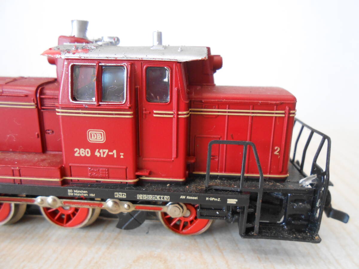 【動作未確認】Märklin HOゲージ ドイツ連邦鉄道260形ディーゼル機関車 動作未確認】Märklin HOゲージ ドイツ連邦鉄道260形ディーゼル
