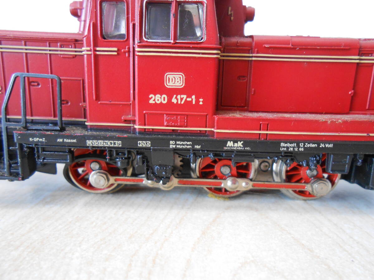 【動作未確認】Märklin HOゲージ ドイツ連邦鉄道260形ディーゼル機関車 動作未確認】Märklin HOゲージ ドイツ連邦鉄道260形ディーゼル