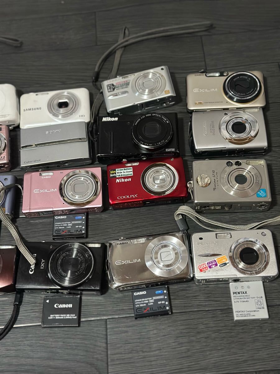【15/30 Canon】 30台 デジカメラ まとめ【動作未確認ジャンク扱】 15/30 Canon】 30台 デジカメラ まとめ【動作未確認ジャンク扱