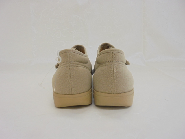 【KCM】jkk-185-22.5★展示品★アサヒシューズ『快歩主義』 介護シューズ　マジックテープ　22.5cm EEE　ライトブラウン系　日本製_画像4