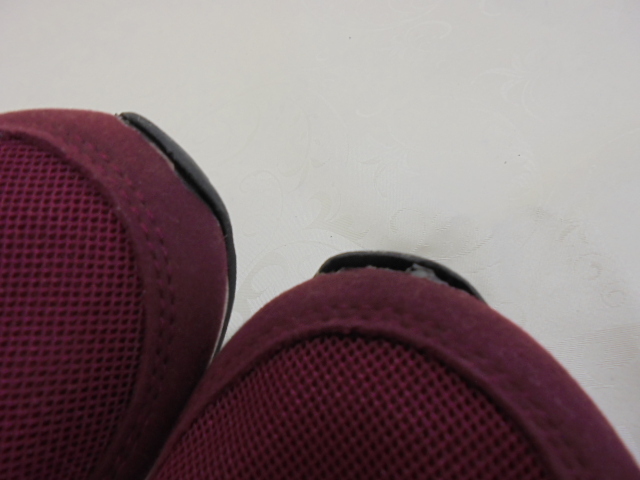 【KCM】JHKS-8-24.0★長期展示品★レディース　スニーカー　エンジ　24.0cm_画像6