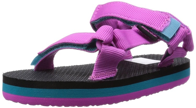 【KCM】TEVA-110039c-PTRQ-11■テバ キッズ サンダル Original Universal 110039c PTRQ/ピンク US11 (約18㎝)_画像2