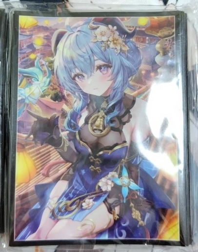 ミッドナイトブルー 原神 新衣装 甘雨 スリーブ プレイマット ミッドナイトブルー 甘雨 スリーブ 原神|Yahoo!フリマ(旧