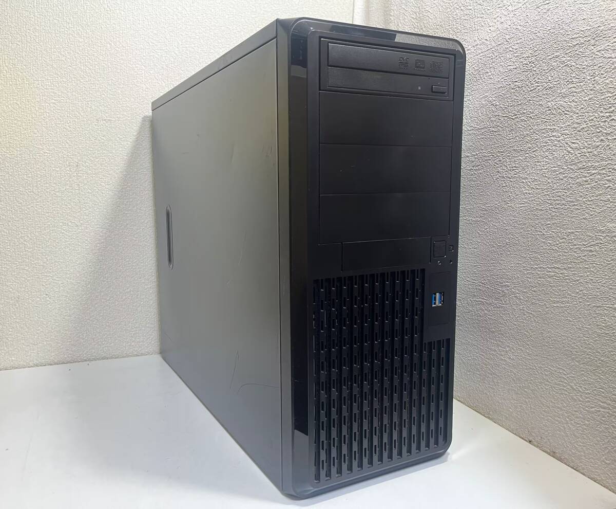 自作PC Core i7 メモリ16GB (動作するはすですがジャンク品) ジャンクPC Core i7-3770/8GB/DVD-RW□BIOS動作確認のみです