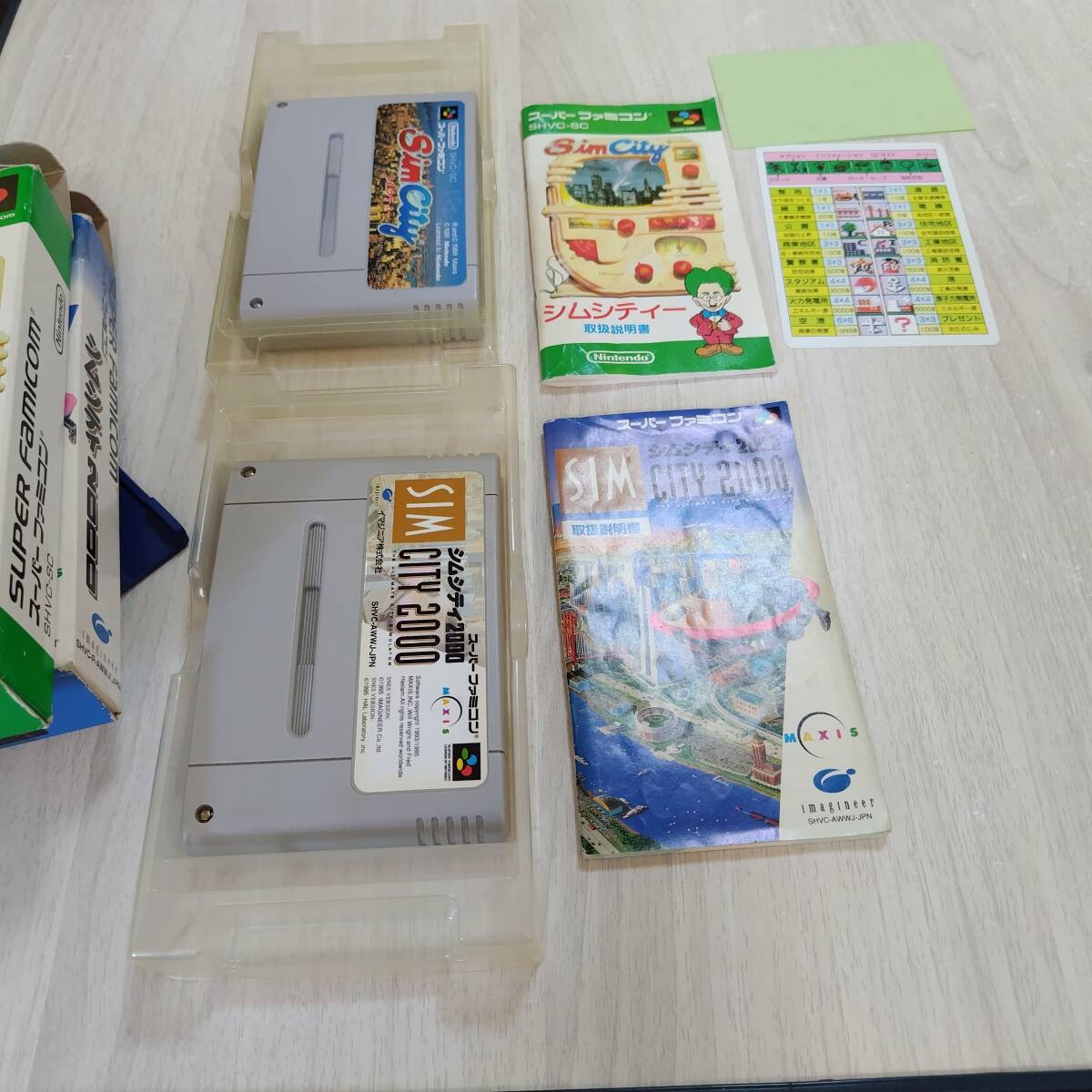 ☆即決　SFC　シムシティ 2000　シムシティ　　箱説付き　　何本でも同梱可☆_画像7