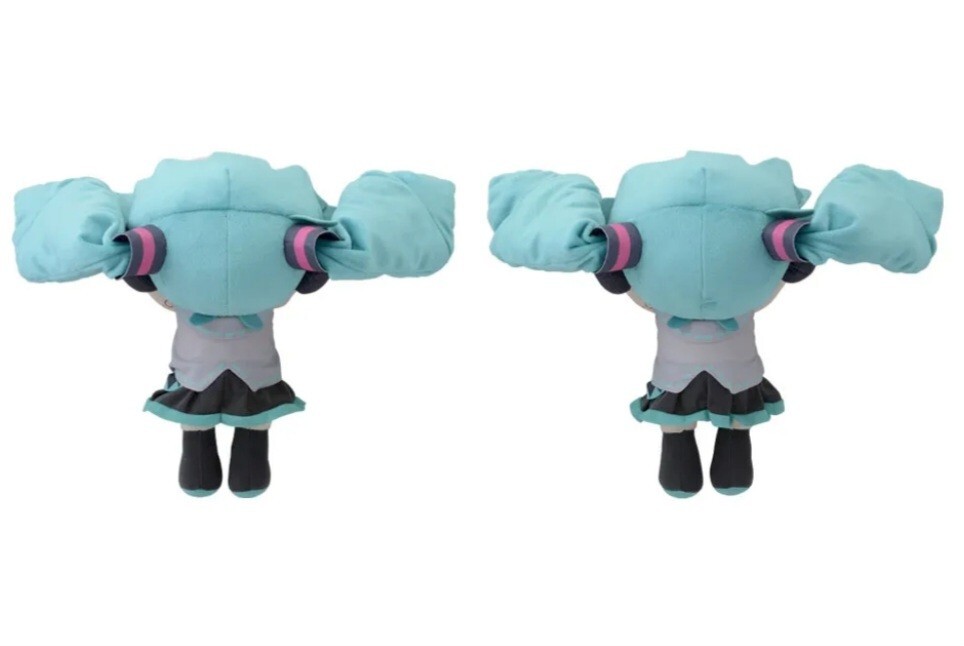 未開封】初音ミクシリーズ ふわぷち 寝そべりMぬいぐるみ 初音