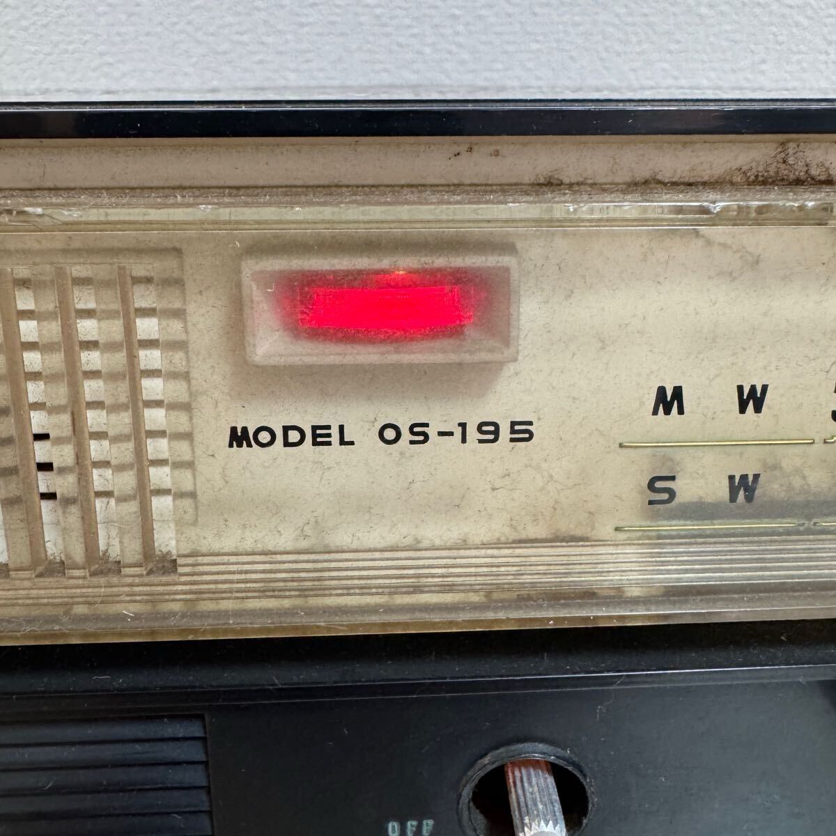 昭和レトロ】ONKYO オンキョウ 真空管ラジオ MODEL OS-195 MW/SW
