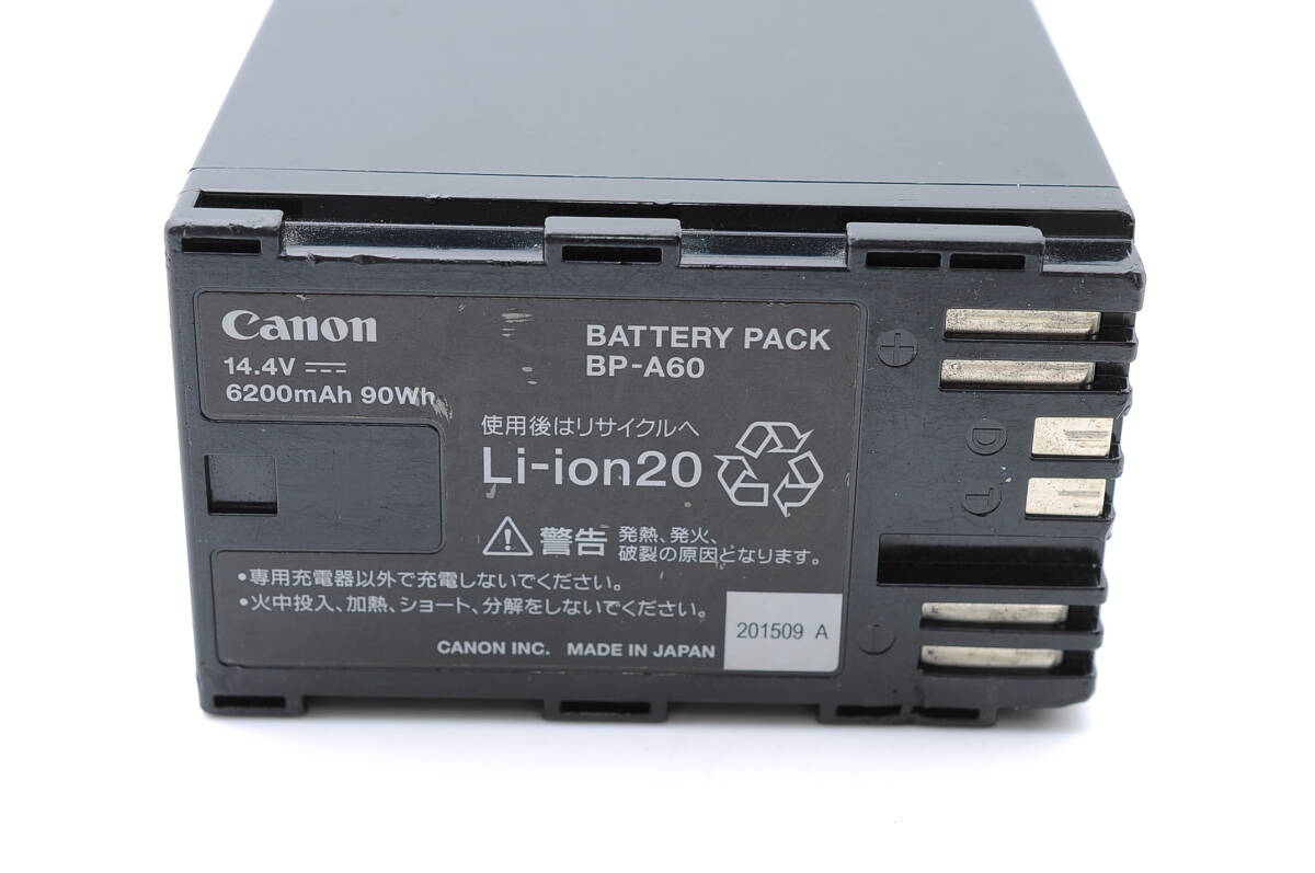 BP-A60 純正バッテリー ☆良品☆ キャノン CANON BP-A60 バッテリー 純正