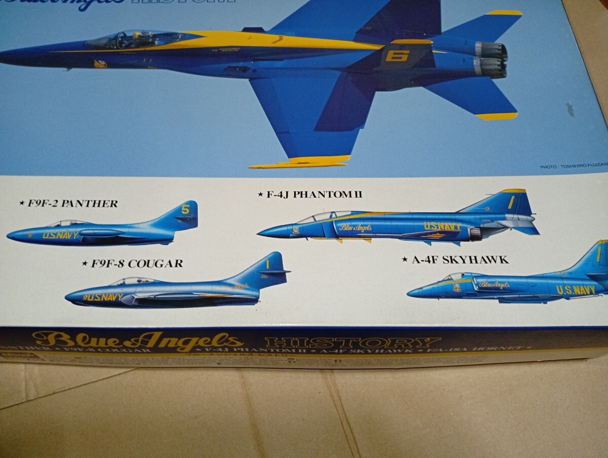 ハセガワ　1/72　ブルーエンジェルス歴代使用機 ヒストリー　5機種セット　中袋未開封　SP149　51649　HSASEGAWA Blue Angels HISTORY_画像7