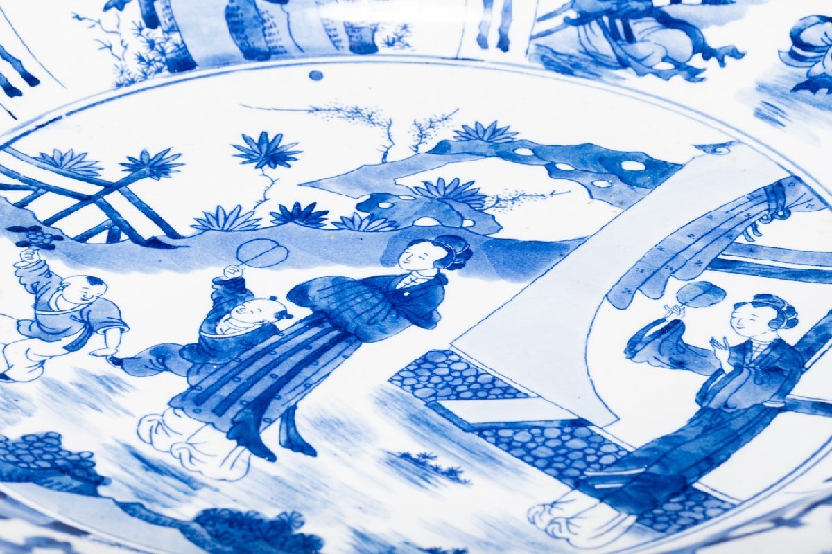 【海】清時代保証 多福多寿 粉彩中皿 在銘 本物保証 骨董品 時代品 中国美術 海】清時代保証 多福多寿 粉彩中皿 在銘 本物保証