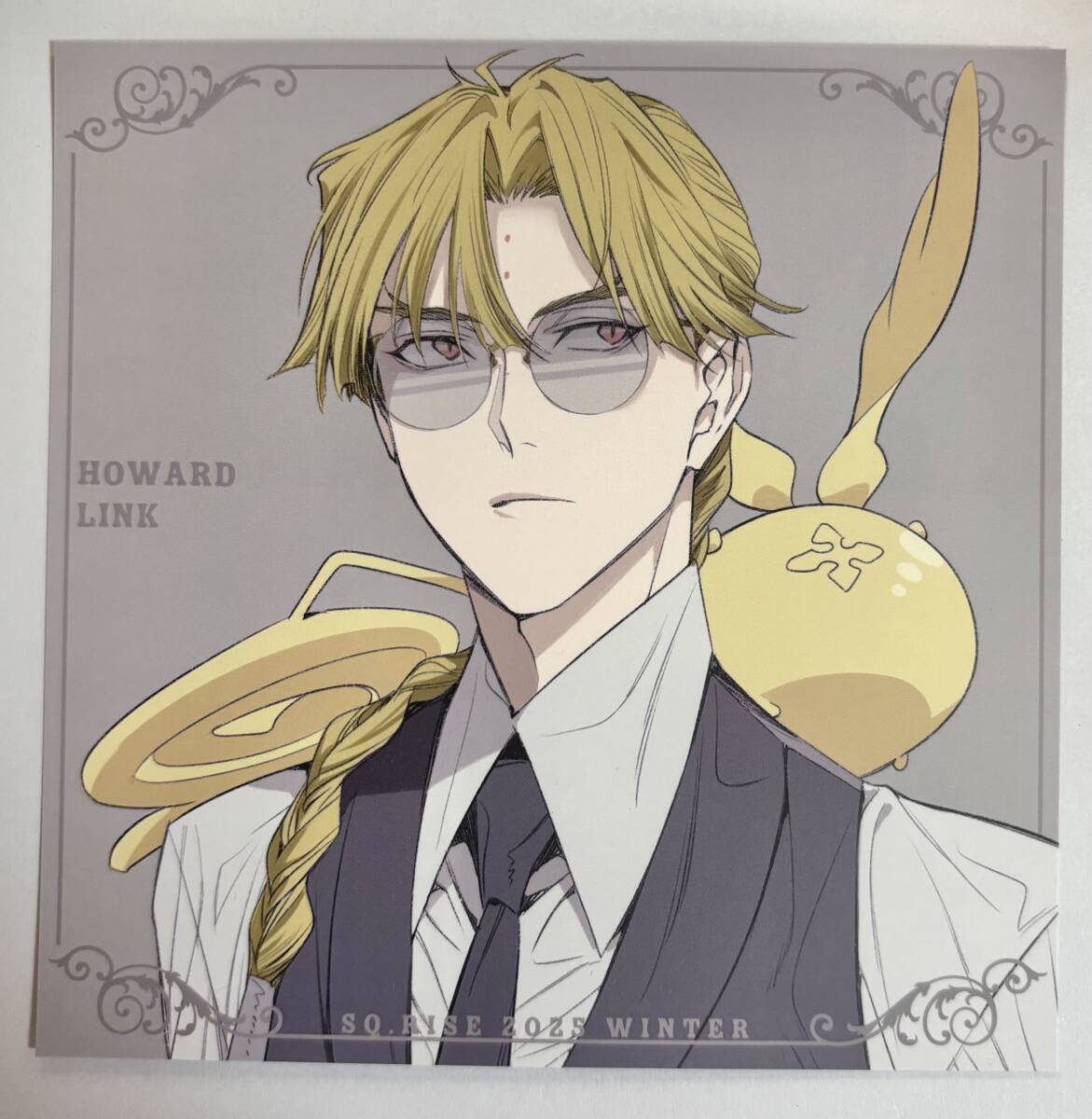未開封 D.gray-man ハワード・リンク ファン感謝デー 特典 ジャンプ展 D.Gray-man 特典 アニメイト サングラス イラストカード