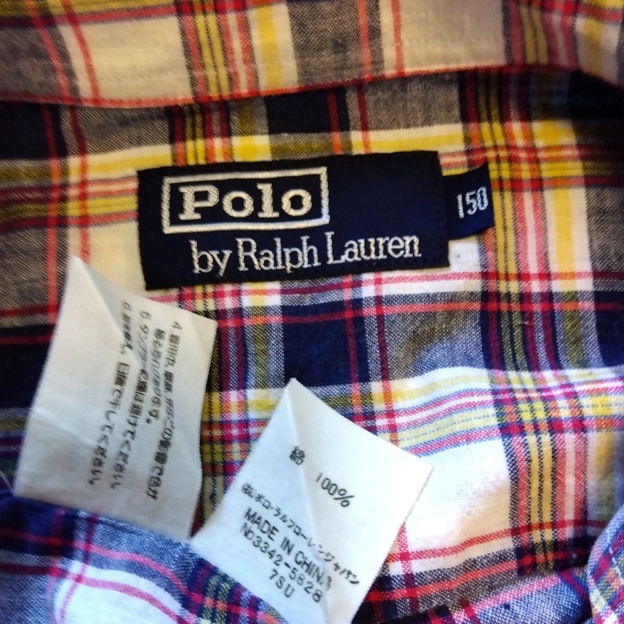 ★Polo★ラルフローレン★半袖シャツ★チェック柄★_画像7