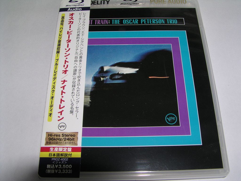 ★高音質Blu-Ray Audio／ オスカーピーターソン / ナイト・トレイン　The Oscar Peterson Trio / Night Train中古品_画像1