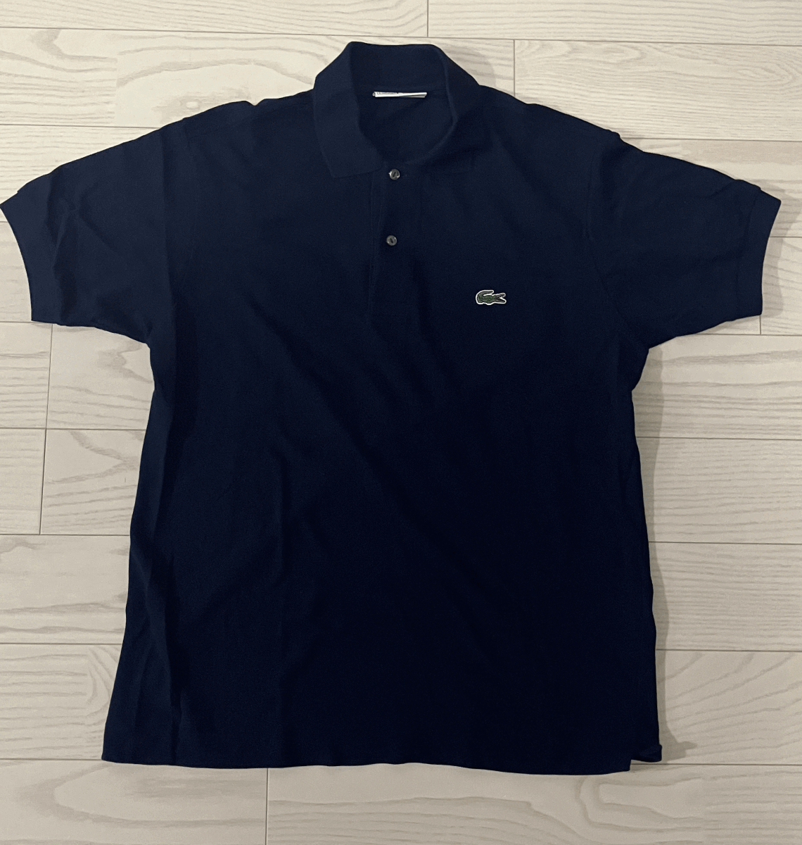 送料430円！新品ラコステ　ポロシャツ　L1212 サイズ3②。LACOSTE、ネイビー、紺