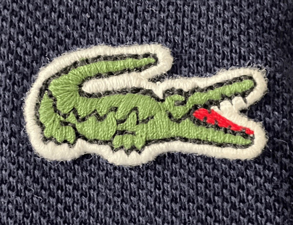 送料430円！新品ラコステ　ポロシャツ　L1212 サイズ3②。LACOSTE、ネイビー、紺