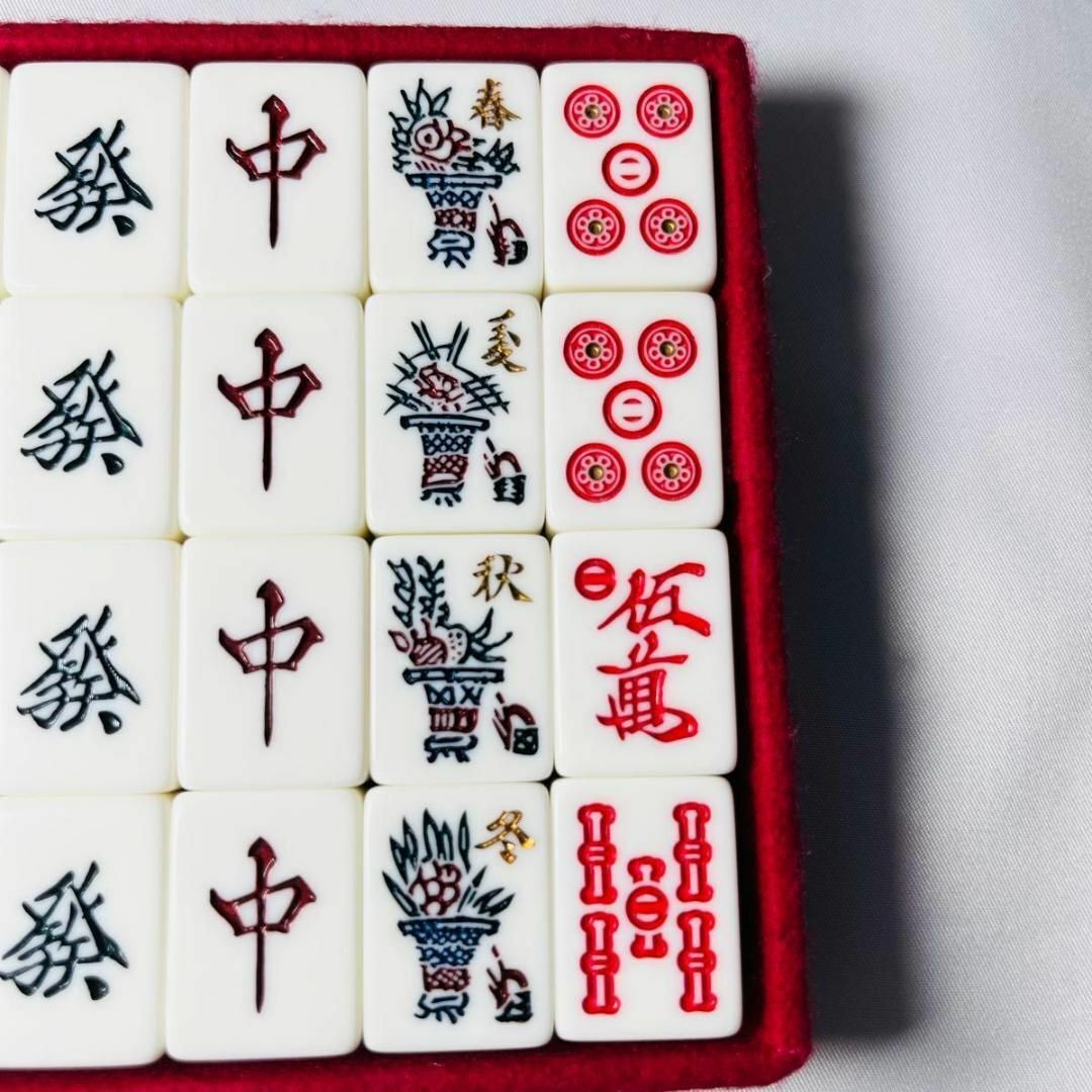 麻雀　麻雀牌　ミズノ　丸一　三本羽　金彩　焼鳥　キングバードコンパクトケース 麻雀 麻雀牌 ミズノ 丸一 三本羽 金彩 焼鳥 キングバード