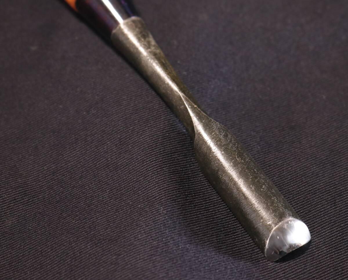 15mm 内丸鑿 越後与板 久住/久秀 指物小細工 彫刻刀 大工道具_画像4