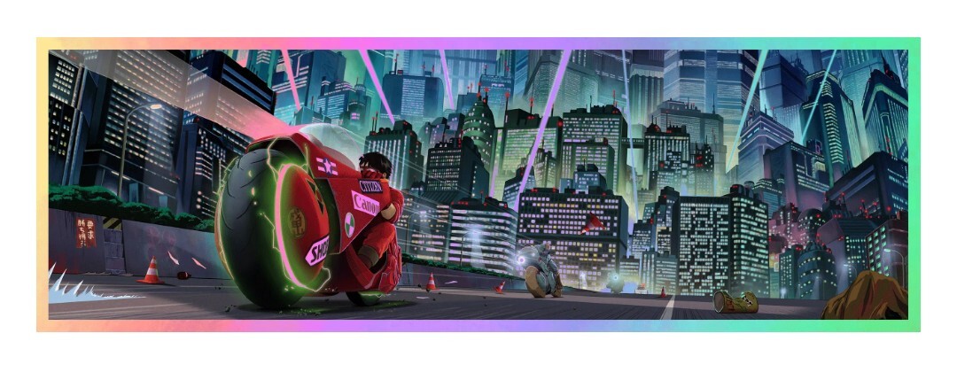 RETURN TO NEO TOKYO アキラ ジークレー ポスター Foil 新品 RETURN TO NEO TOKYO ジークレーポスター アキラ AKIRA