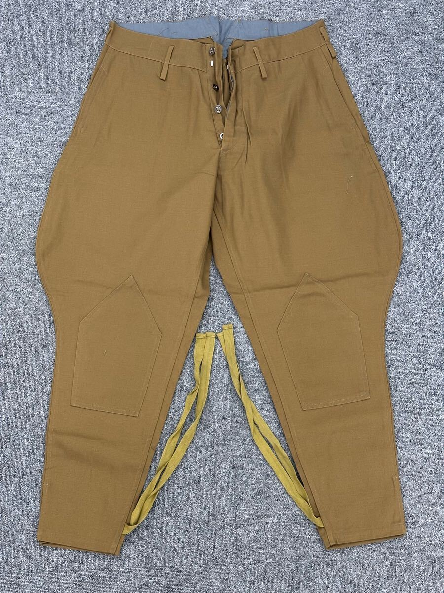 労農赤軍 ソ連軍 乗馬ズボン 実物 ソ連軍 労農赤軍 1935年型 M35 兵用乗馬ズボン シャロヴァルィ