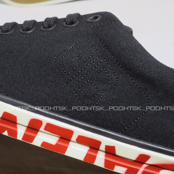 BALENCIAGAバレンシアガMATCHグラフィティ ロゴBBヴィンテージ キャンバス グログラン ローカット スニーカー シューズ36デムナ ヴァザリア_画像8