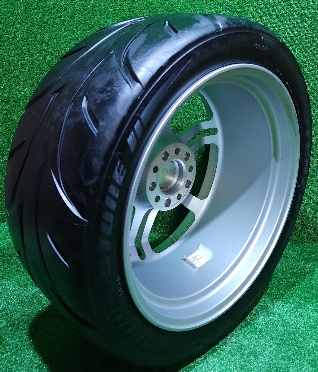 POTENZA FORGED RW006 18インチ9J IS25 PCD 114/5H , BRIDGESTONEブリヂストン POTENZA RE-11S 255/40 ZR18 WS3 2020年製造 1本(RT-2)_画像7
