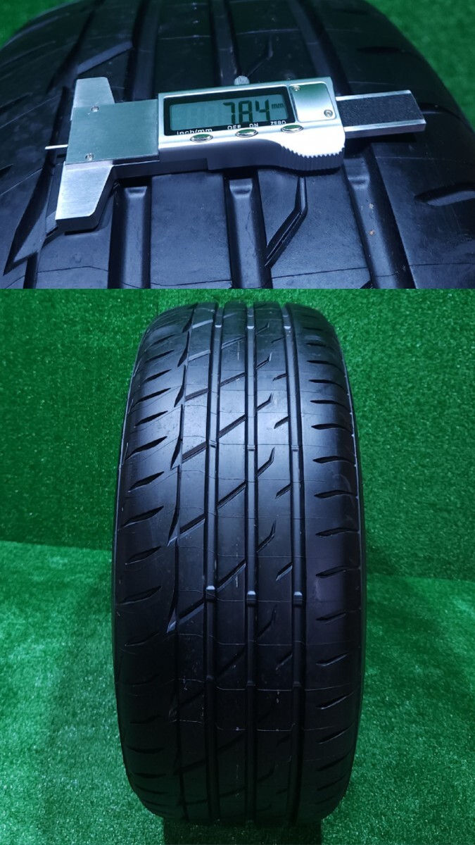 POTENZA SW010 18インチ8.5J IS48 PCD 114.3/5H ,BRIDGESTONEブリヂストン POTENZA Adrenalin RE004 225/40 R18 92W 2023年製造 1本(AT-32)_画像10