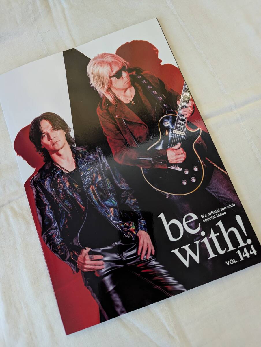 B'z☆be with!　vol.144☆ファンクラブ會(huì)報(bào)144號(hào)☆B'z　Party☆稲葉浩志松本孝弘