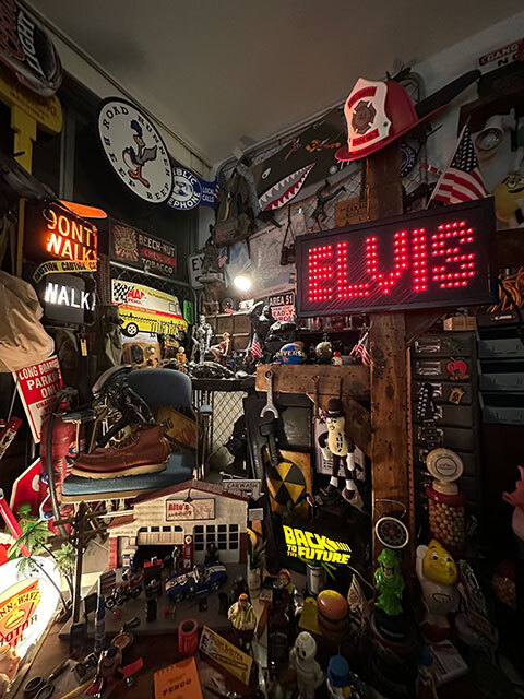 エルヴィス?プレスリー　LEDドットサイン　■ アメリカン雑貨 アメリカ雑貨