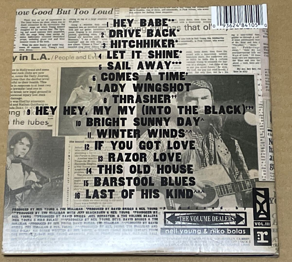 送料込 Neil Young - Neil Young Archives Vol. III Takes 輸入盤CD / ニール・ヤング / 093624841050_画像4