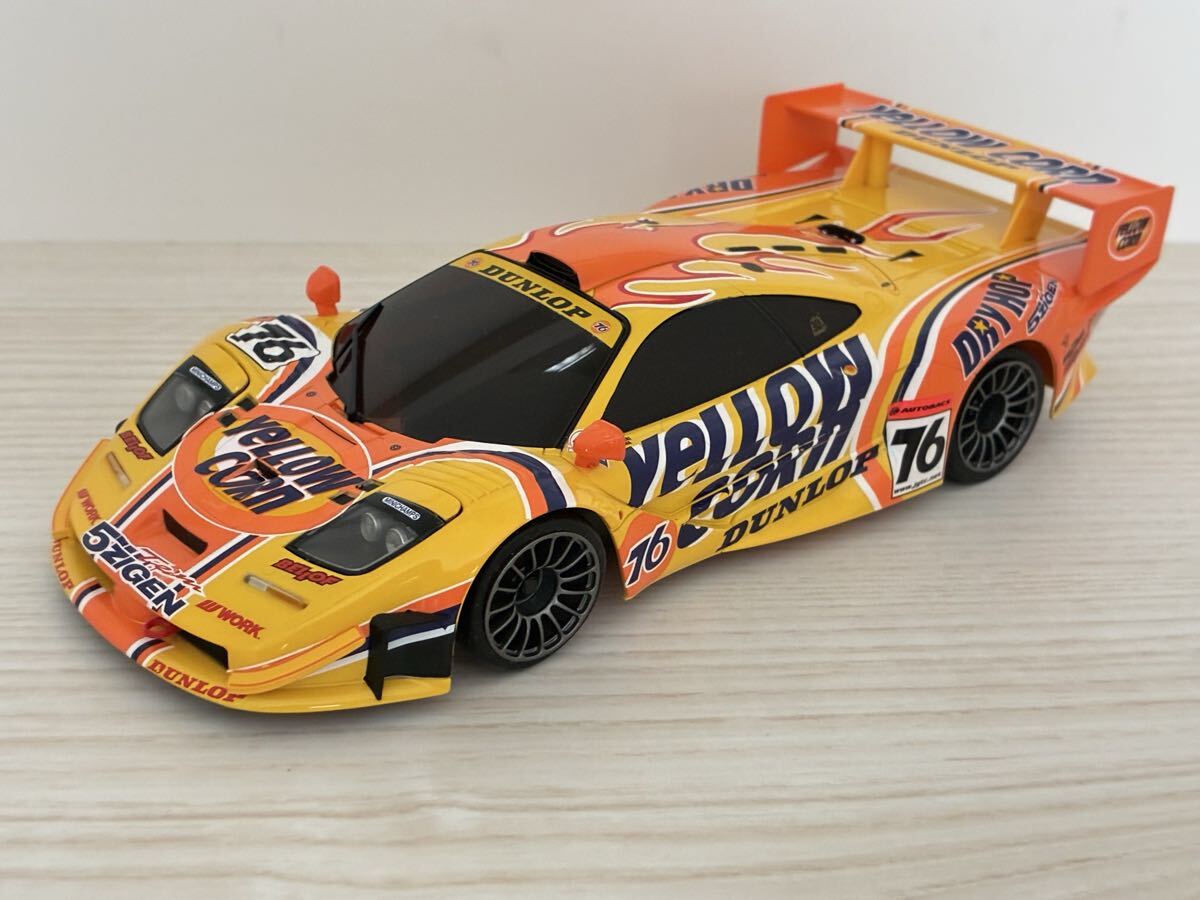Mini-z MR-03シャーシ/イエローコーン マクラーレンF1 GTR 京商 KYOSHO MINI-Z ミニッツ MR-03W-MM BCS イエローコーン