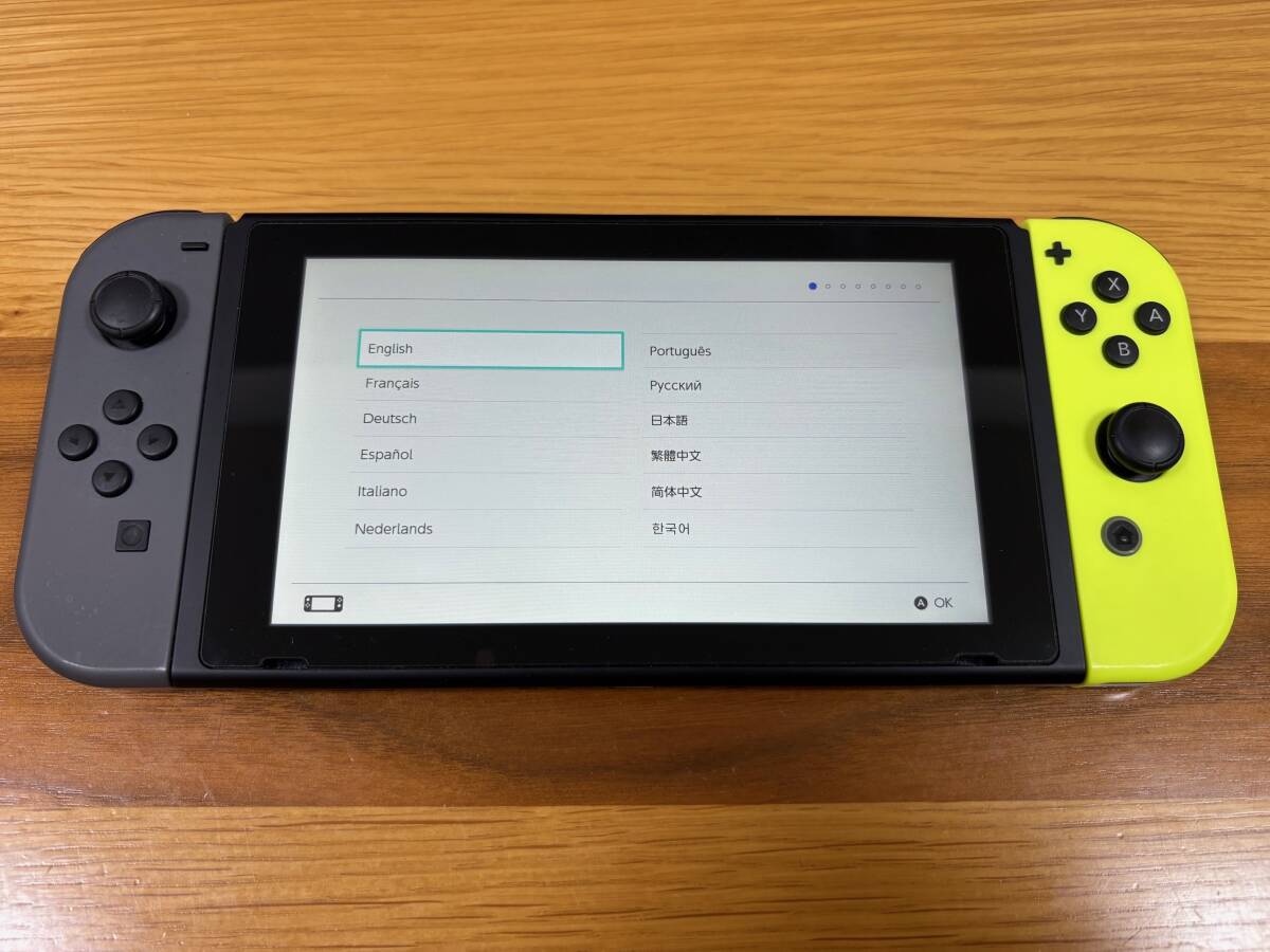 Nintendo Switch(ネオン) 本体 動作確認済 Nintendo Switch ニンテンドースイッチ 任天堂 動作確認済 送料