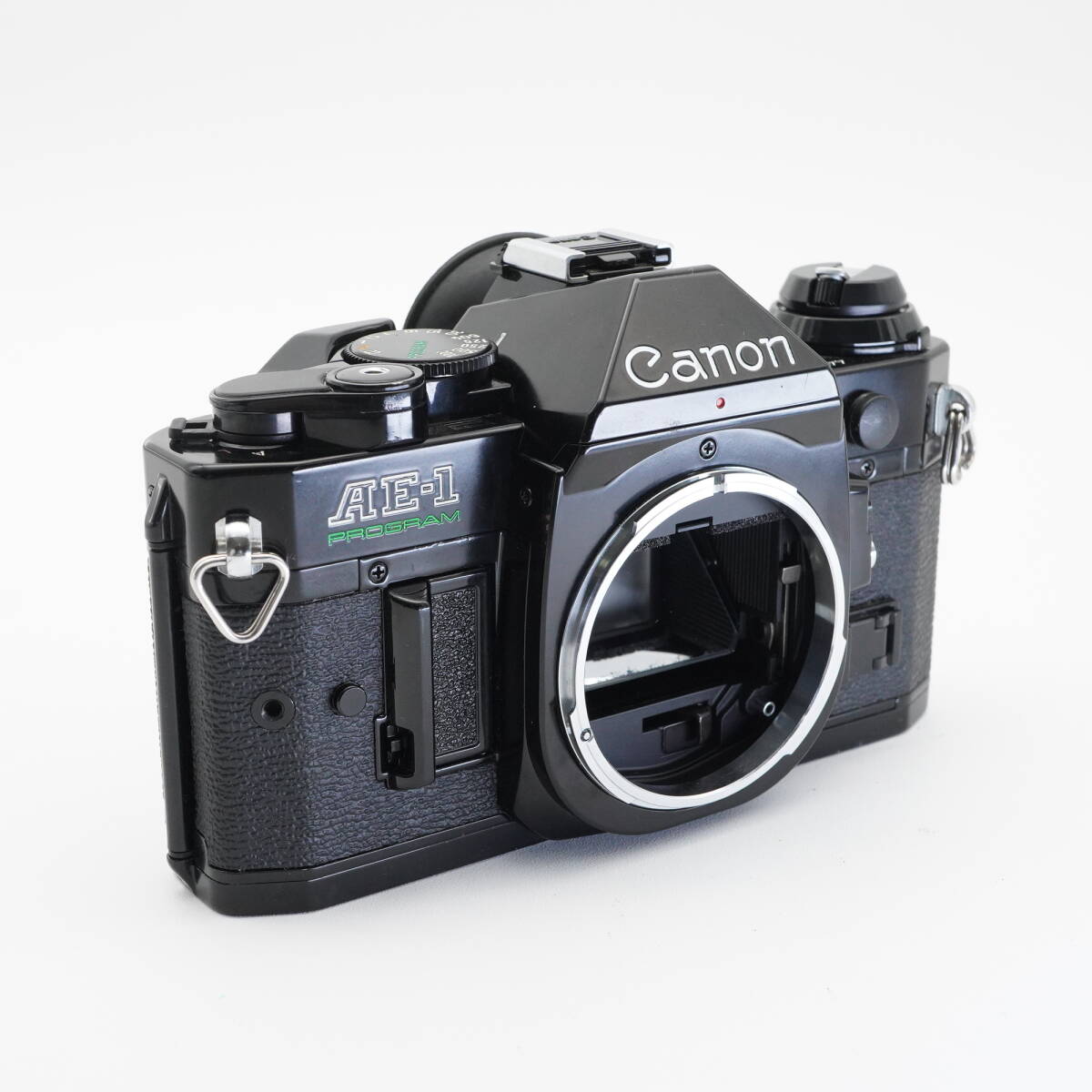 美品 Canon キヤノン AE-1 PROGRAM (シャッターOK 露出OK) フィルム一眼レフカメラ #AA6057_画像1