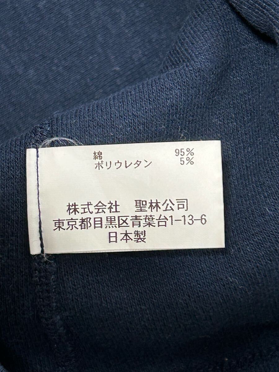 HOOLYWOOD RANCH MARKET HRM ハリウッドランチマーケット 半袖 Tシャツ カットソー サイズ3 ネイビー 聖林公司 日本製 美品_画像4