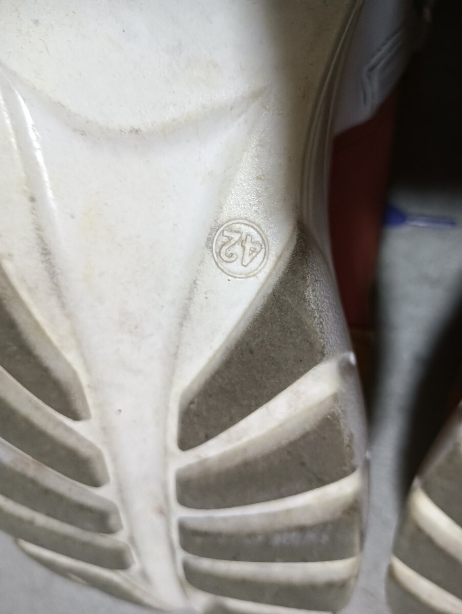 ヨースケ（YOSUKE）厚底スニーカー　使用品　シート高のあるバイクに！_画像8