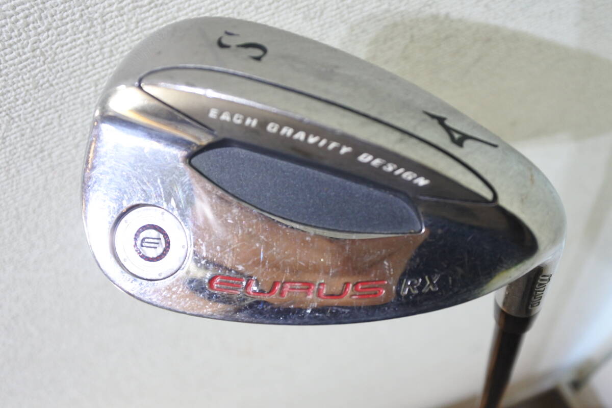 【KSD/Wed/04】ミズノ　EURUS RX　SW/サンドウェッジ Flex R　ロフト５５°実測　_画像1
