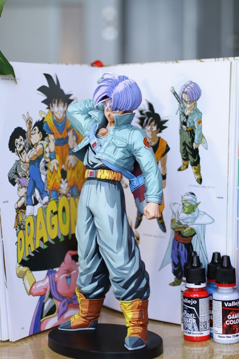m*8様 ドラゴンボールZ トランクス　カスタム　改修 二次元リペイント　フィギ m*8様 ドラゴンボールZ トランクス カスタム 改修 二次元