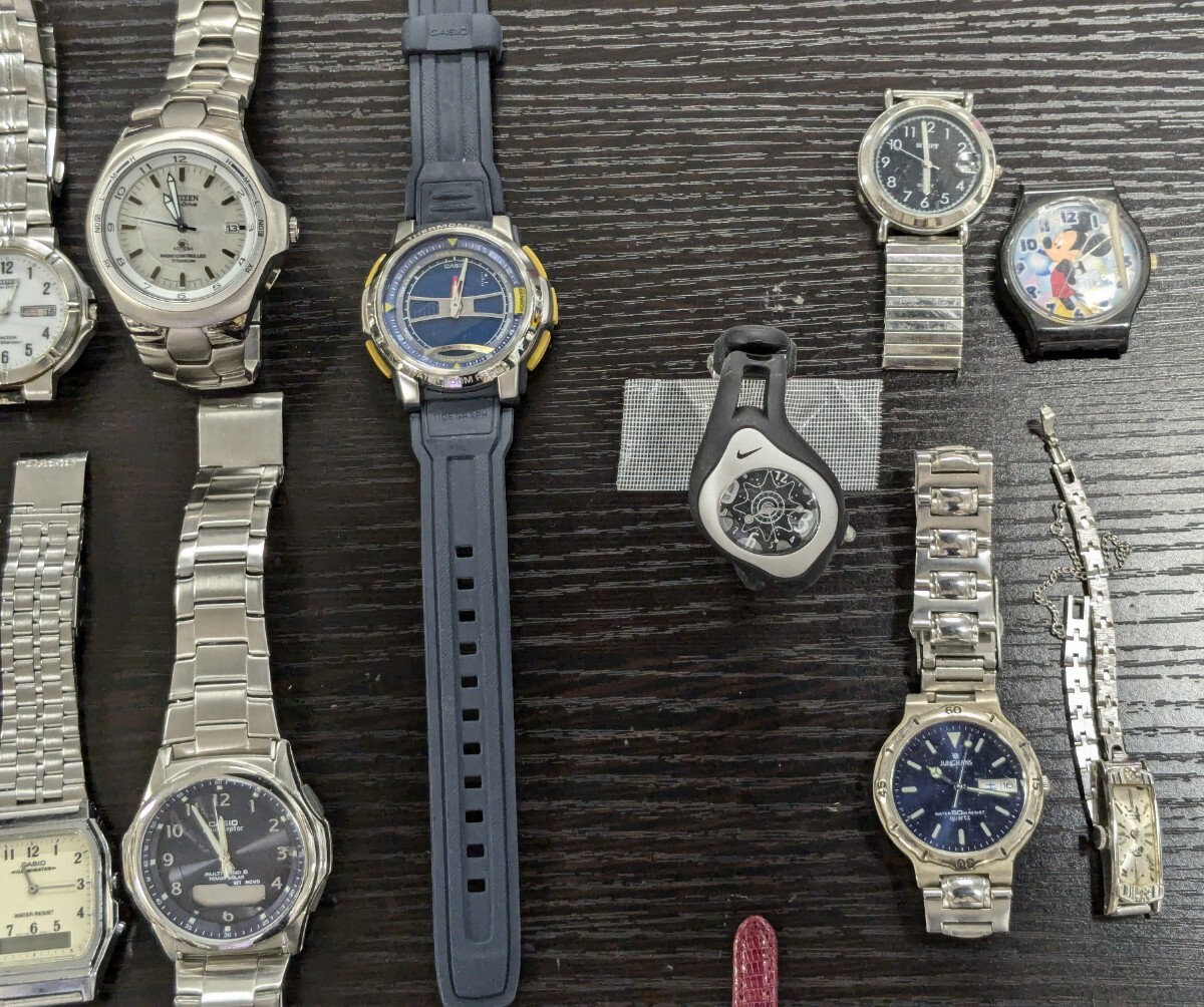 バ*ト様 腕時計 27本セット SEIKO CITIZEN CASIO RADO 6R50】1円スタート SEIKO CITIZEN CASIO RADO GUCCI 他 腕時計